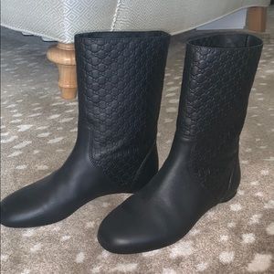 Authentic Gucci mid calf boots